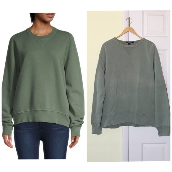 J. Crew Other - J. Crew Crewneck Sweatshirt size Large Olive Green Long Sleeves Sweater Unisex